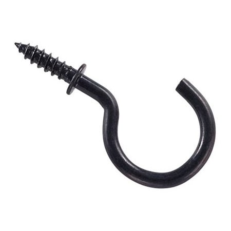 National Hardware 30PK 1 BLK Cup Hook N119-729